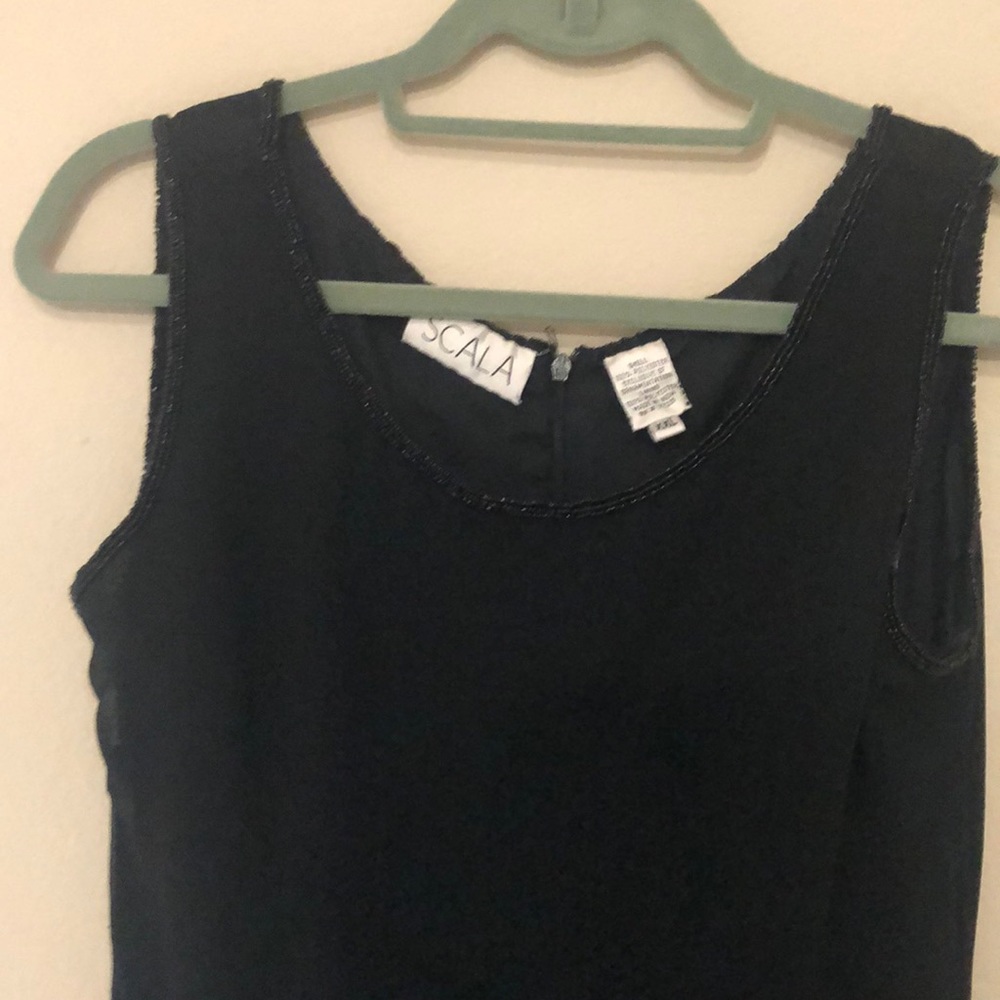 Black cocktail dress